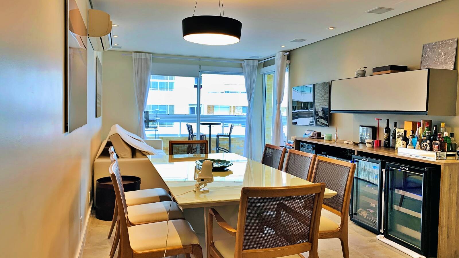 Lindo apartamento finamente decorado à venda Riviera módulo 7