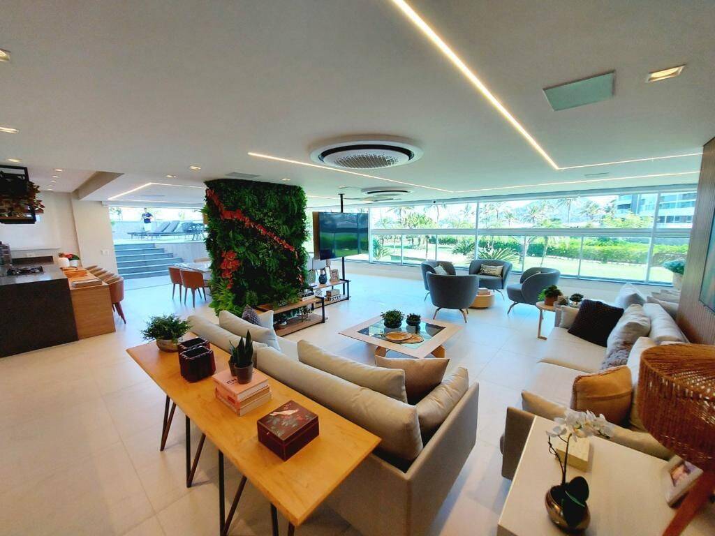 Luxuoso apartamento Garden pé na areia frontal à venda na Riviera, Módulo 2