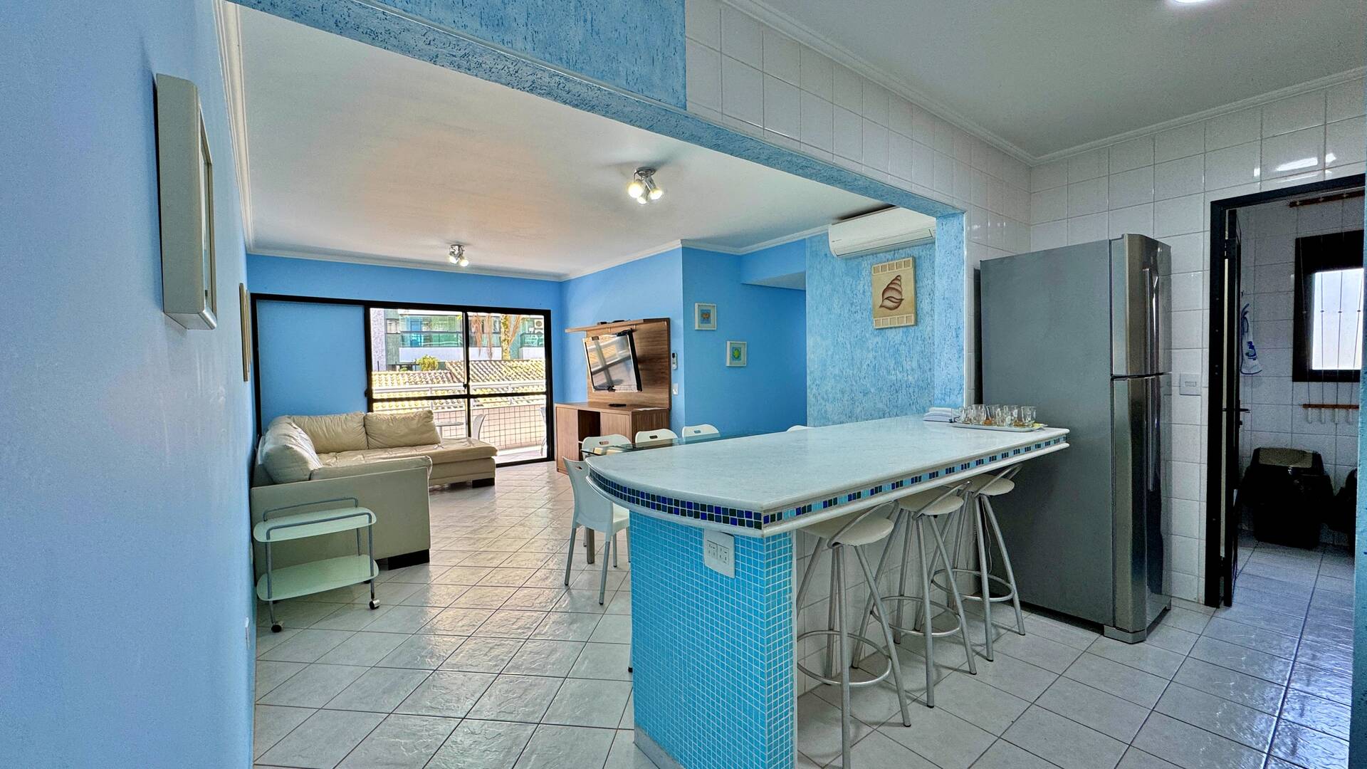 Apartamento decorado à venda Riviera modulo 6.