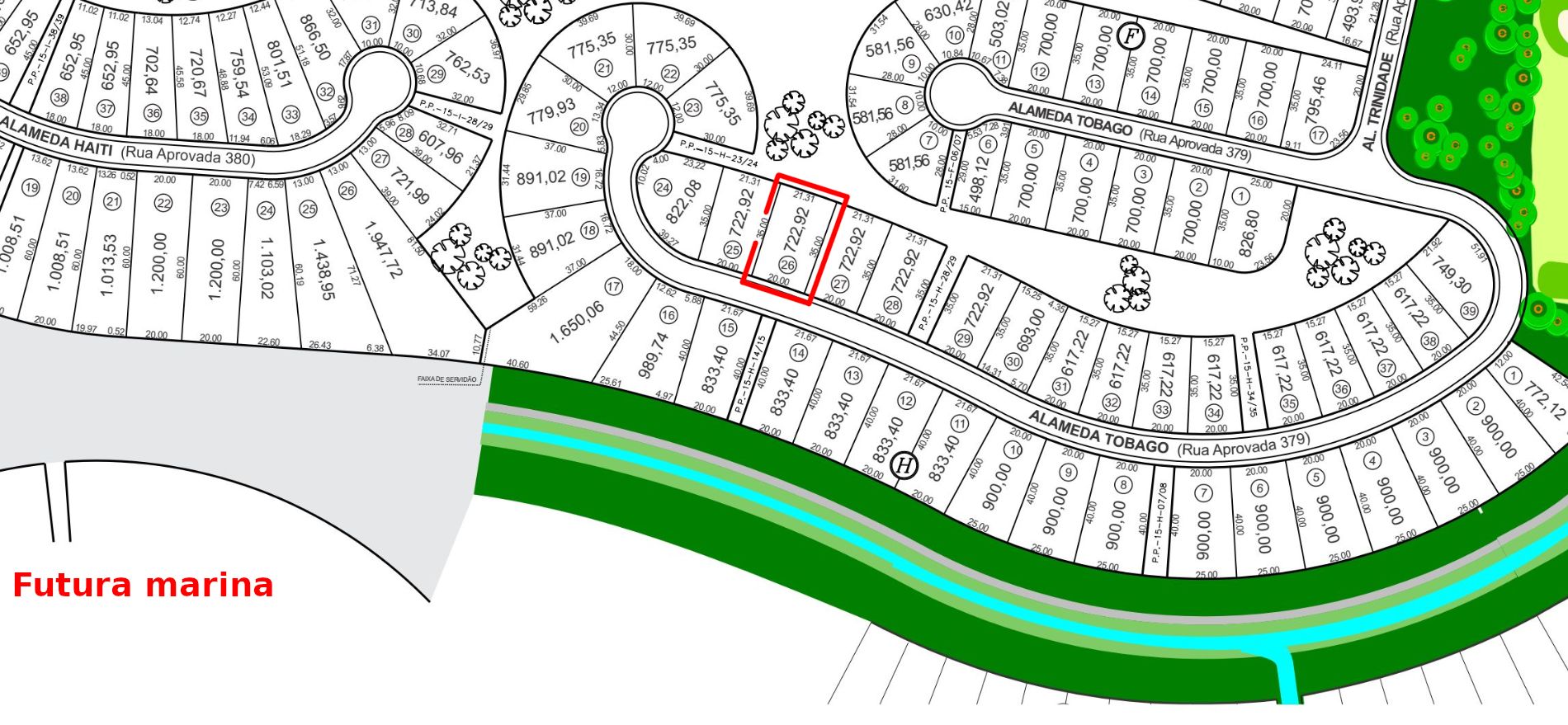 Terreno, 722 m² - Foto 1