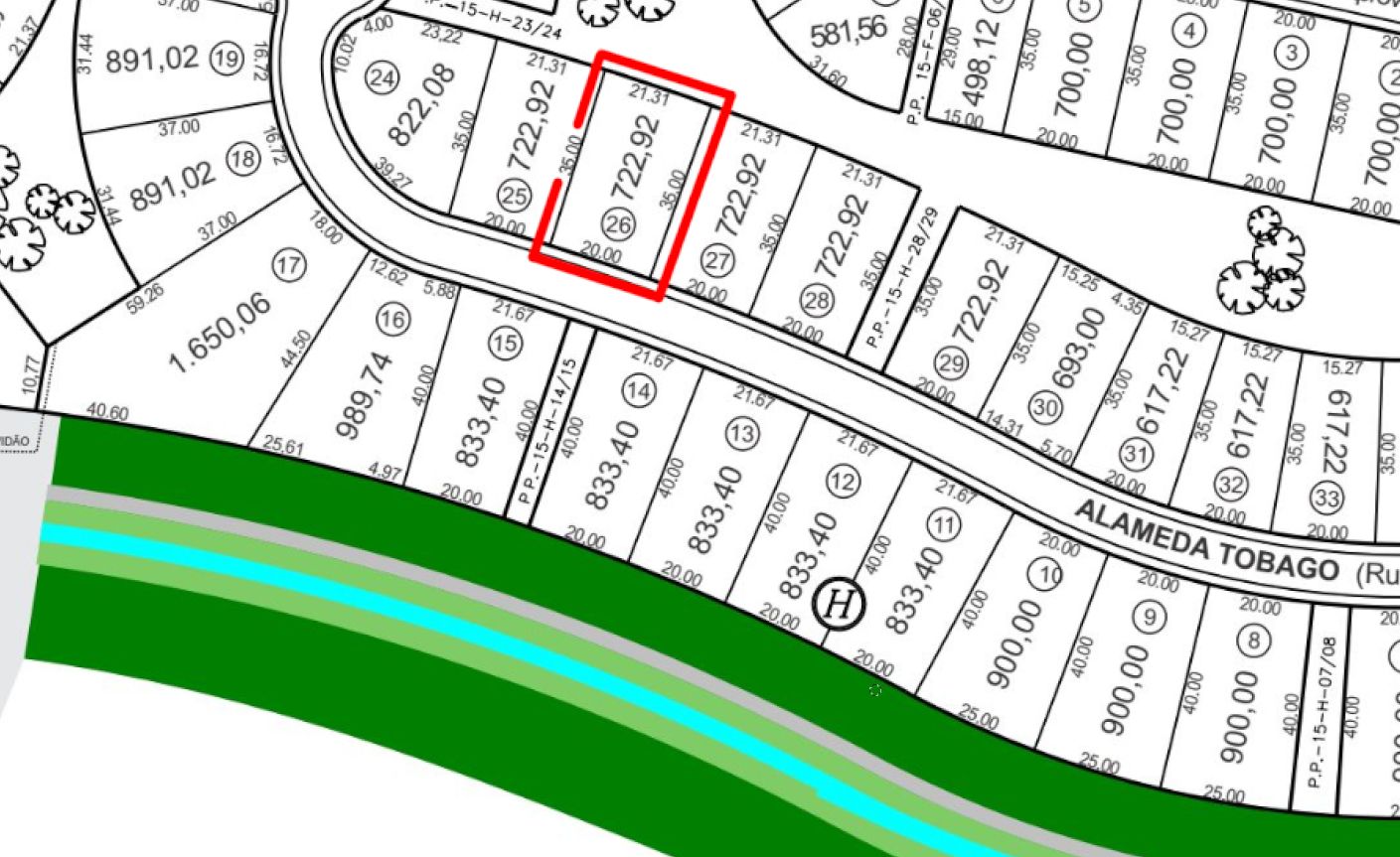 Terreno, 722 m² - Foto 3