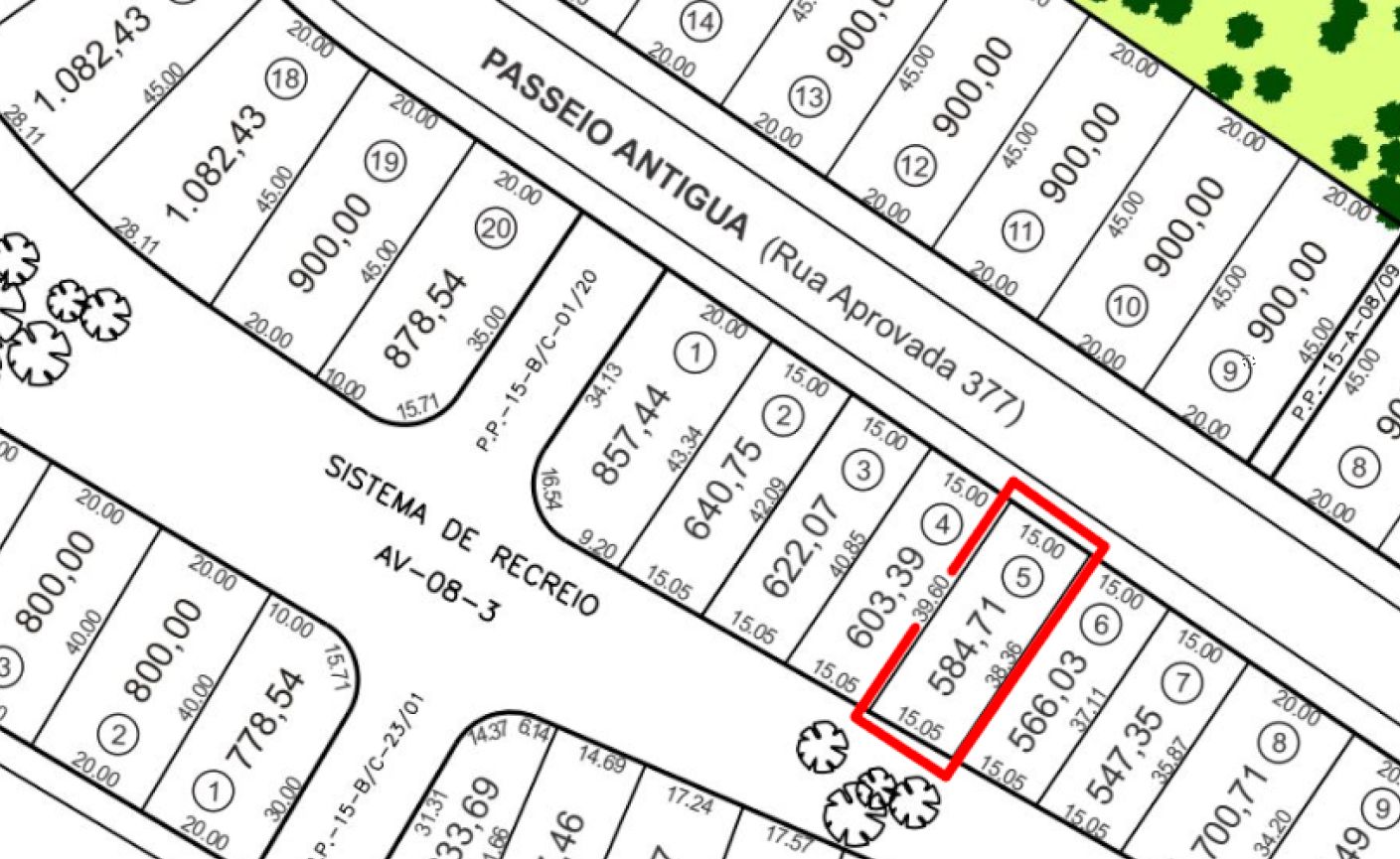 Terreno, 584 m² - Foto 2