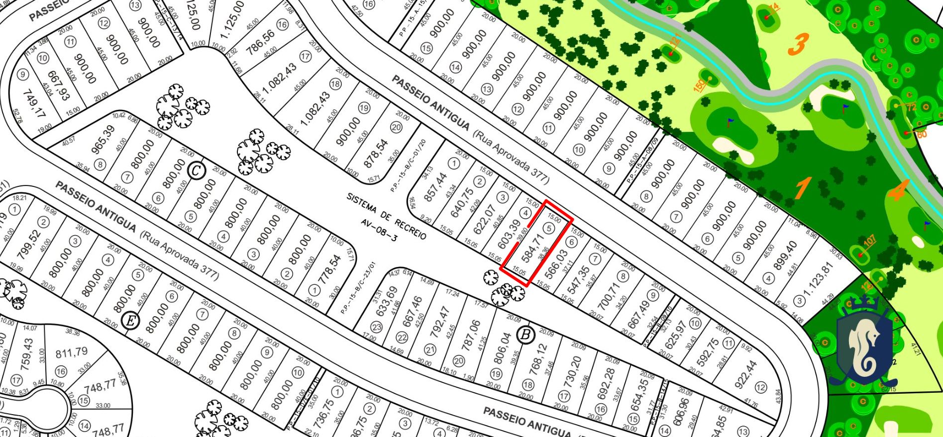 Terreno, 584 m² - Foto 1