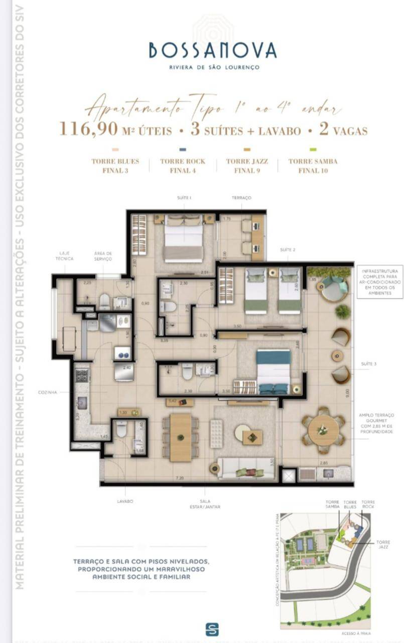 Apartamento, 3 quartos, 116 m² - Foto 12
