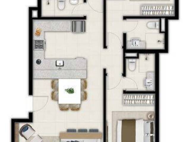 Apartamento para Venda em Bertioga - 3