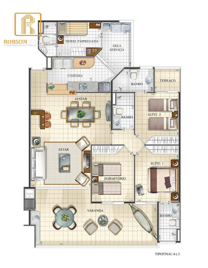 Apartamento, 3 quartos, 131 m² - Foto 19